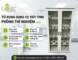 Tủ đựng dụng cụ thủy tinh