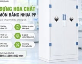 Tủ đựng hóa chất ăn mòn bằng nhựa PP