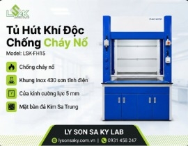 Tủ hút khí độc chống cháy nổ phòng thí nghiệm