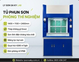 Tủ phun sơn Spray Booth phòng thí nghiệm