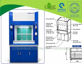 Tủ phun sơn Spray Booth phòng thí nghiệm
