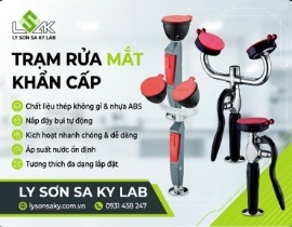 Vòi rửa mắt khẩn cấp