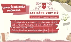 Cung cấp nội thất phòng Lab Trường Cao đẳng Việt Mỹ