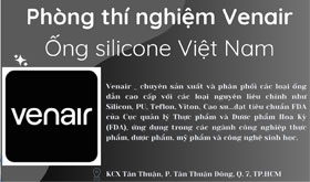 Lắp đặt bàn thí nghiệm cho Ống Silicone Việt Nam Venair