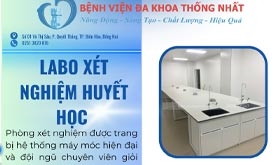 Lắp đặt bàn xét nghiệm Bệnh viện Thống Nhất Đồng Nai