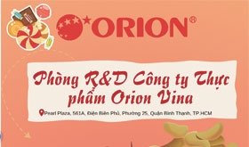 Lắp đặt nội thất phòng R&D Thực phẩm Orion Vina