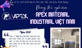 Lắp đặt nội thất phòng thí nghiệm cho Apex Material Industrial Việt Nam