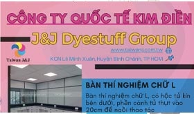 Thi công lắp đặt nội thất phòng thí nghiệm Kim Điền J&J Dyestuff group