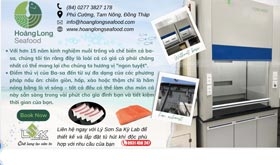 Lắp đặt tủ hút khí độc cho Hoàng Long Seafood